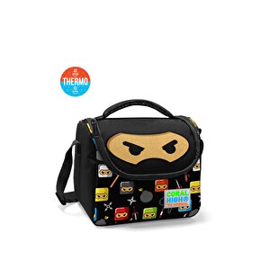 Ninja Desenli Erkek Çocuk Termal Beslenme Çantası 11811