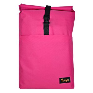 Roll Up Sırt Çantası Pembe