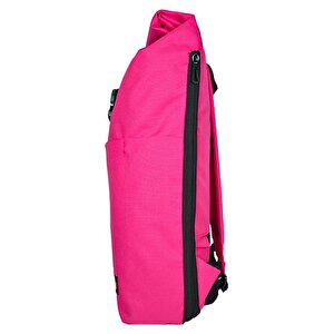 Roll Up Sırt Çantası Pembe