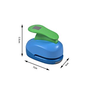 Şekilli Delgeç Kare 2.5 Cm Km8810