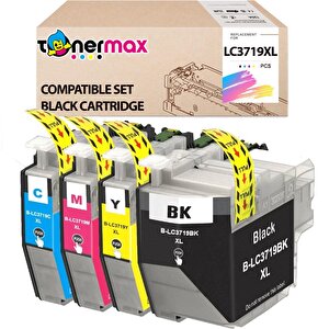 Brother Mfc-j3530dwmuadil Set Kartuş / Lc3719xl Set