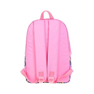 Soft Floral Sırt Çantası Pink K1732