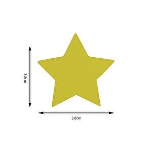 Kamei Süper Şekilli Delgeç Yıldız 3.8 Cm Km5815