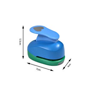 Şekilli Delgeç Kalp 2.5 Cm Km8810