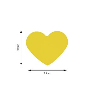 Kamei Şekilli Delgeç Kalp 2.5 Cm Km8810