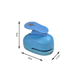 Şekilli Delgeç Yıldız 1.3 Cm Km8805