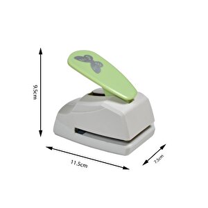 Kamei Çok Ayrıntılı Şekilli Delgeç Kelebek 3.8 Cm Km8915