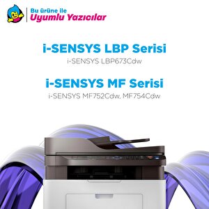 Canon I-sensys Mf754cdw Muadil Toneri Takım - Çipli / Crg-069