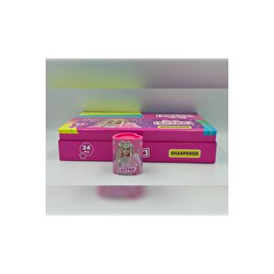Extra Sweet Çift Bıçaklı Atık Hazneli Lisanslı Metal Kalemtıraş