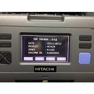 Hitachi Ih-110 Çift Cıslı Karışık Banknot Sayma Makinesi 20 Ülke Parası