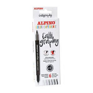 Color Experience Calligraphy Set Çift Yönlü 6lı