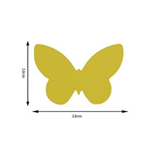 Kamei Süper Şekilli Delgeç Kelebek 3.8 Cm Km5815