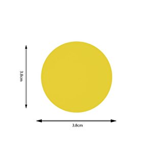 Kamei Şekilli Delgeç Daire 3.8 Cm Km8815