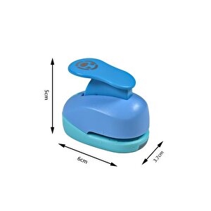 Şekilli Delgeç Gülen Yüz 1.3 Cm Km8805