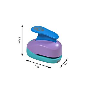 Şekilli Delgeç Gülen Yüz 2.5 Cm Km8810