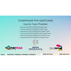 Tonermax® Kyocera Tk-5440 Muadil Toner Sarı / Kyocera Ecosys Pa2100 / Ma2100