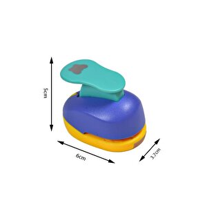 Şekilli Delgeç Kelebek 1.3 Cm Km8805