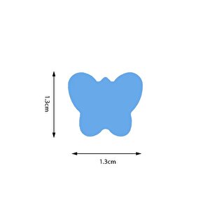 Kamei Şekilli Delgeç Kelebek 1.3 Cm Km8805