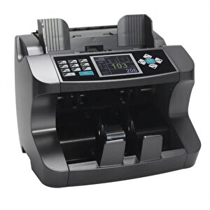 Bill Counter Black Mix Pro Para Sayma Makinesi Usd-tl-eur-gbp-chf Karışık Para Sayma Makinesi