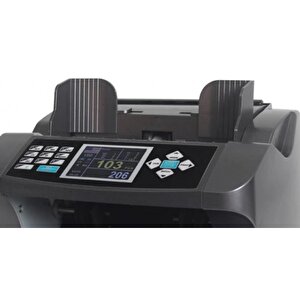Bill Counter Black Mix Pro Para Sayma Makinesi Usd-tl-eur-gbp-chf Karışık Para Sayma Makinesi