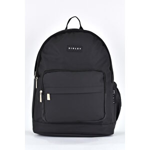 Sisley Okul Sırt Çantası Unisex Çok Gözlü Günlük Seyahat Sırt Çantası Siyah 12913