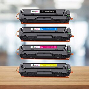 Hp 207x -hp Color Laserjet Pro M255dw Muadil Toner Takım - Yüksek Kapasiteli