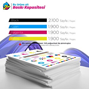 Canon I-sensys Lbp673cdw Muadil Toneri Takım - Çipli / Crg-069