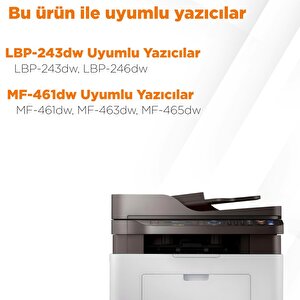Canon Crg-070 Muadil Toner - Çipli 4'lü Avantaj Paket / Lbp243dw / Lbp246dw / Mf461dw / Mf463dw / Mf465dw / 5639c002aa