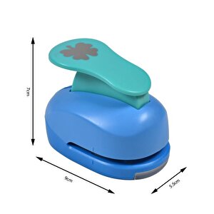 Şekilli Delgeç Yonca Yaprak 3.8 Cm Km8815
