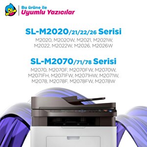 Samsung Xpress M2070fw Muadil Toner 2'li Paket / Mlt-d111l