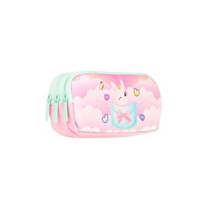Kaukko Kids 3 Bölmeli Kalem Çantası Layer Animals L8196
