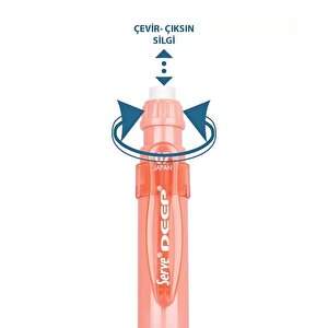 Deep Mekanik Kurşun Kalem 0.7mm Mercan