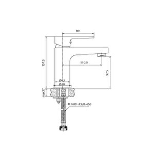 Sr1500s Sharp Lavabo Bataryası Mat Siyah