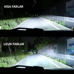 H4 Xenon Led A80 Mini Ultra Beyaz Renk 12v