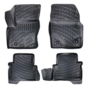 Rizline 3d Oto Paspas Siyah Renk Ford C - Max 2003 - 2010 Ile Uyumlu