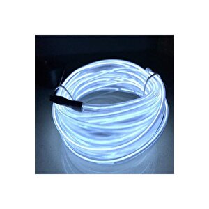 Araç Içi Torpido Ledi Şerit Led Ip Led Neon Beyaz 2 Metre