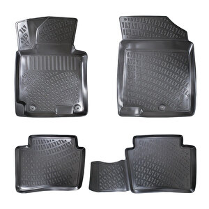 Rizline 3d Oto Paspas Siyah Renk Hyundai Elantra 2010 - 2015 Ile Uyumlu