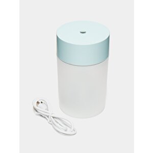 Ultrasonik Hava Nemlendirici Buhar Makinesi Ve Aroma Difüzörü 260 Ml Bebek Mavisi Mint