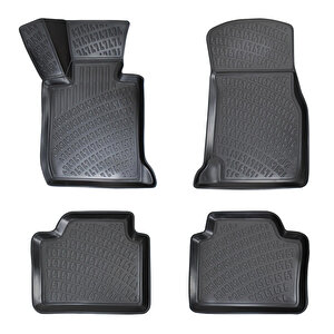 Rizline 3d Oto Paspas Siyah Renk Bmw 4 Serisi F32 2013 - 2020 Ile Uyumlu