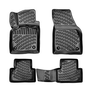 Rizline 3d Oto Paspas Siyah Renk Volvo C30 2006 - 2013 Ile Uyumlu