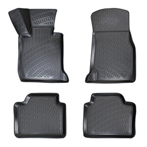 Rizline 3d Oto Paspas Siyah Renk Bmw 4 Serisi F36 2013 - 2020 Ile Uyumlu