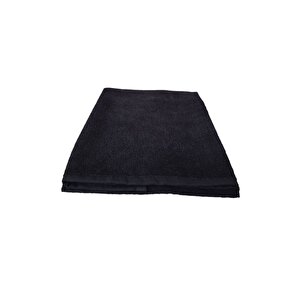 3 Lü Paket Boya Tutmayan Mikrofiber El Yüz Spor Kuaför Havlusu 50x90 Cm Siyah
