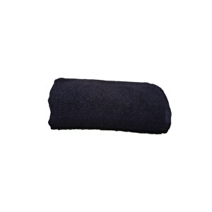3 Lü Paket Boya Tutmayan Mikrofiber El Yüz Spor Kuaför Havlusu 50x90 Cm Siyah