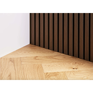 Bvt Ahşap Lamine Balıksırtı Meşe Parke Natural Standart Cilalı