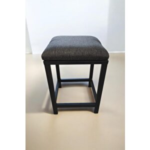 Tekli Puf Antrasit 35x35 Cm