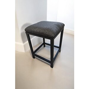 Tekli Puf Antrasit 35x35 Cm