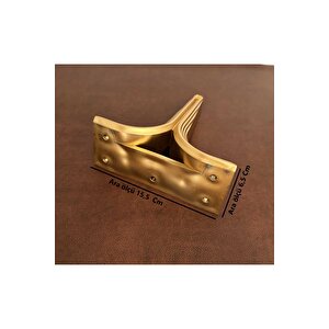 Titan Lüx Gold Mobilya Koltuk Çekyat Baza Chester Tv Ünitesi Ayağı 16 Cm 1 Adet