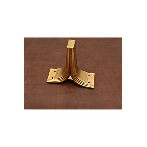 Titan Lüx Gold Mobilya Koltuk Çekyat Baza Chester Tv Ünitesi Ayağı 16 Cm 1 Adet