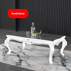 Valenta Plastik Sehpa Ayağı 47 Cm Beyaz Renk 4 Adet Mobilya Zigon Çay Orta Sehpası Ayak Ayakları
