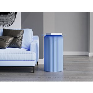 Seton Sehpa 65 Cm Buz Mavisi